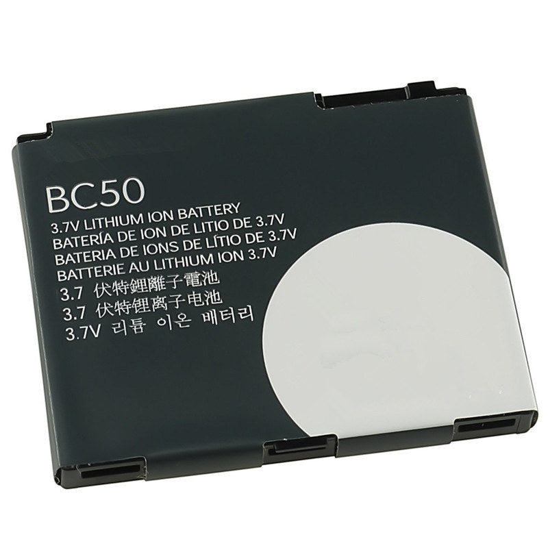Batterie de remplacement pour Motorola RIZR Z3 ROKR Z6m KRZR K1 SLVR L2 L6 L7 V3X V8, BC50 Batterie de remplacement pour Motorola RIZR Z3 ROKR Z6m KRZR K1 SLVR L2 L6 L7 V3X V8, BC50